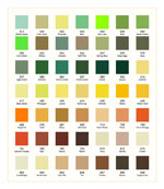 Offray Grosgrain Ribbon Color Chart